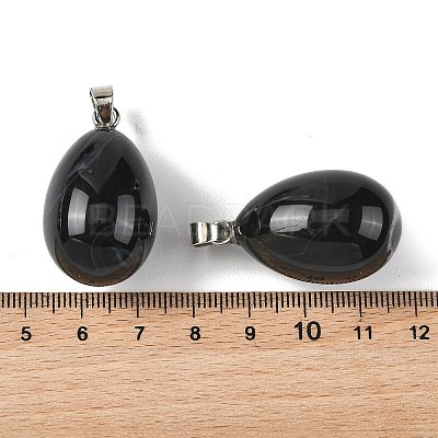 Natural Moss Agate Pendants GG-K002-08A-22-1