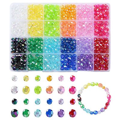 DIY Sparkling Bracelet Making Kit DIY-YW0007-84-1