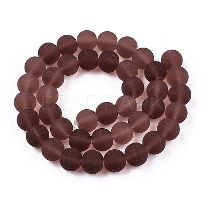 Transparent Glass Beads Strands LS-GLAA-T032-T10mm-MD19-1