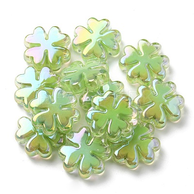 UV Plated Acrylic Beads SACR-G033-03A-1
