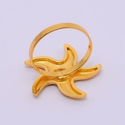 Alloy Napkin Rings PALLOY-WH0079-17G-RS-1