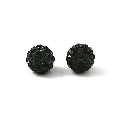 Pave Disco Ball Beads RB-H258-8MM-205-1
