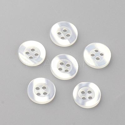 4-Hole Plastic Buttons BUTT-S020-11-11.5mm-1