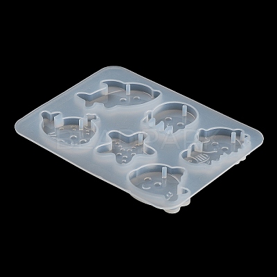 Starfish/Whale/Octopus Pendant DIY Silhouette Silicone Mold X1-DIY-K073-09A-1
