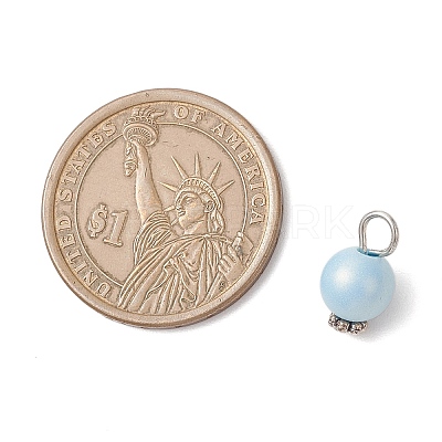 Opaque Acrylic Pendants PALLOY-JF04254-01-1