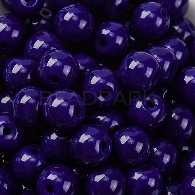 Opaque Colours Glass Seed Beads SEED-Z004-P8MM-06-1