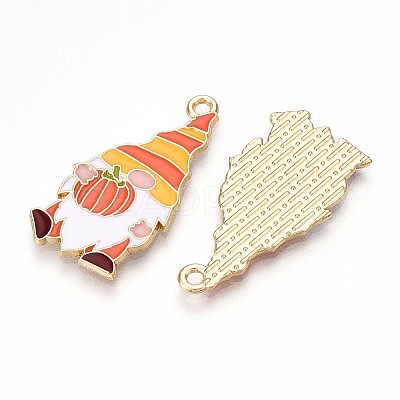 Alloy Enamel Pendants ENAM-T022-01A-1