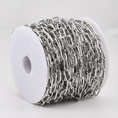 Unwelded Iron Paperclip Chains CH-S125-02C-P-1