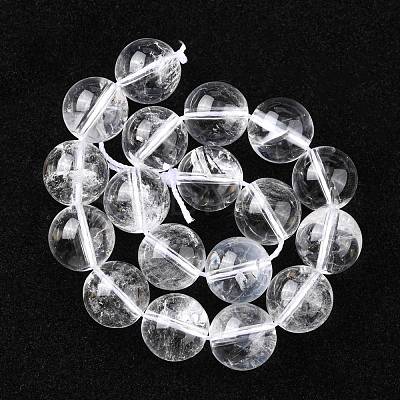Natural Quartz Crystal Beads Strands G-C175-10mm-2-1