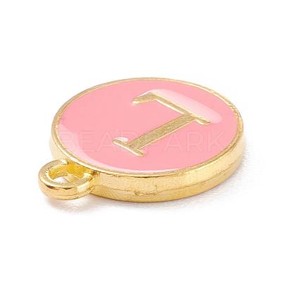 Golden Plated Alloy Enamel Charms ENAM-Q437-14L-1