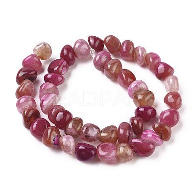 Natural Agate Beads Strands G-L560-L-1