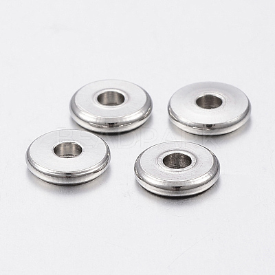 Tarnish Resistant 304 Stainless Steel Beads STAS-H426-01-6MM-1