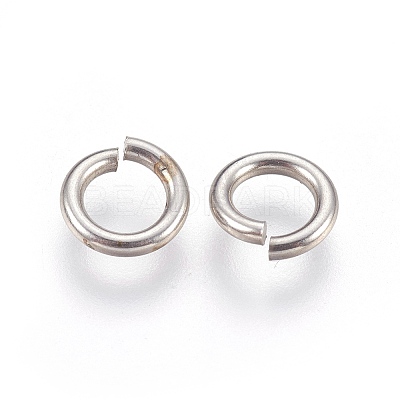 Tarnish Resistant 304 Stainless Steel Saw Cut Open Jump Rings STAS-P212-25P-23-1
