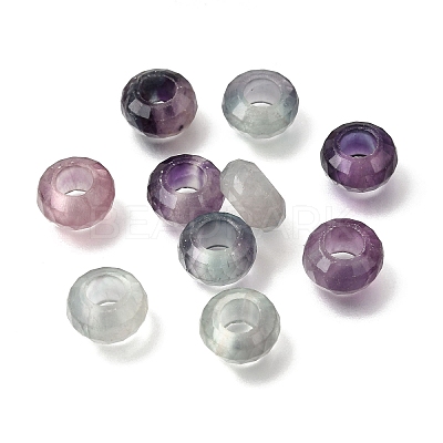 Natural Fluorite European Beads GG-NH0003-A06-1