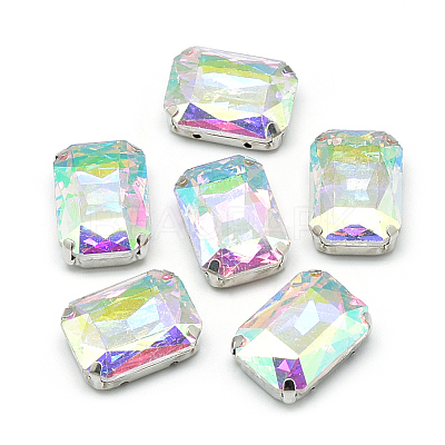 Sew on Rhinestone RGLA-T036-8x10mm-02-1