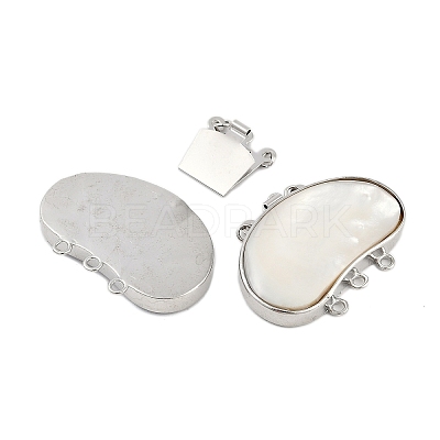 Brass Box Clasps KK-M299-04A-1