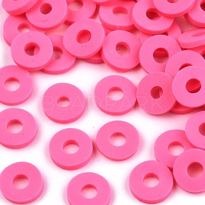 Handmade Polymer Clay Beads X-CLAY-Q251-6.0mm-31-1