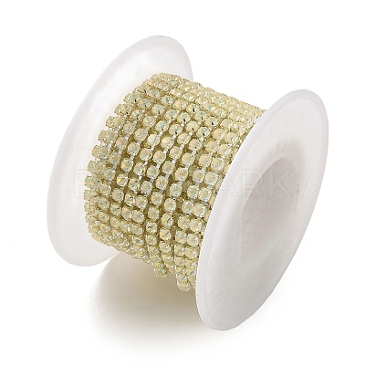 Iron Rhinestone Cup Chains CH-A008-02B-1