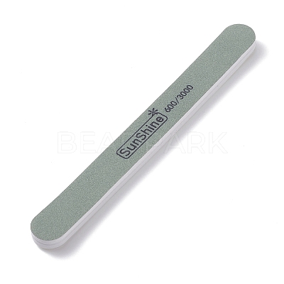 Plastic Silver Polishing Stick X-AJEW-G004-01-1