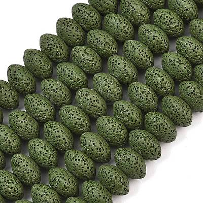 Natural Lava Rock Beads Strands G-I220-17B-07-1