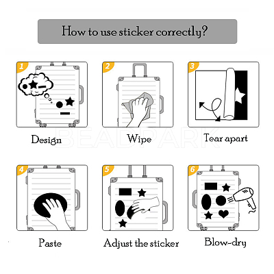 Colorful Cartoon Stickers DIY-A025-09-1