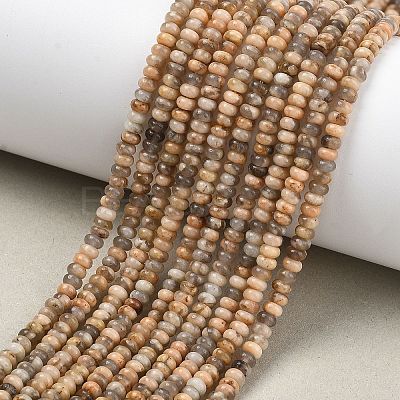 Natural Feldspar Beads Strands G-K343-C53-01-1