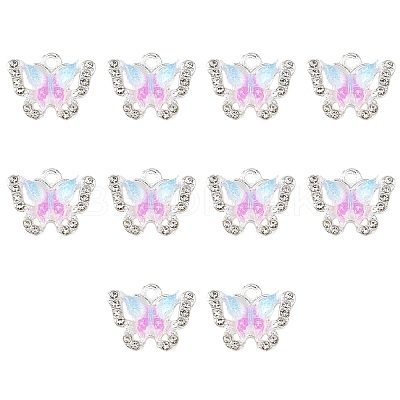 10Pcs Alloy Pendants FIND-YW0009-29C-1