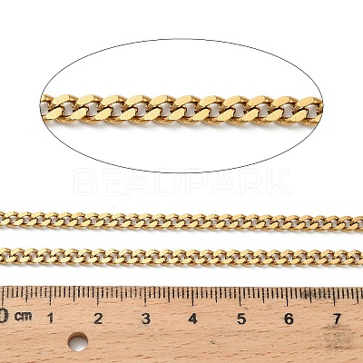 316L Surgical Stainless Steel Curb Chains CHS-H115-01C-G-1