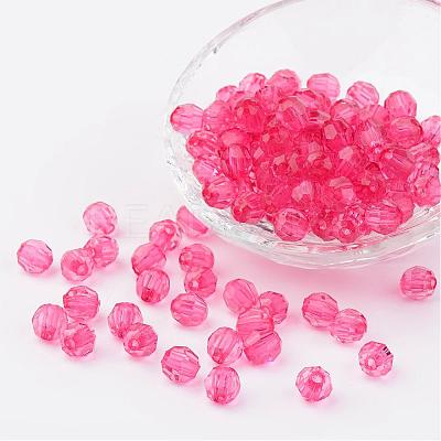 Transparent Acrylic Beads DB8mmC-14-1
