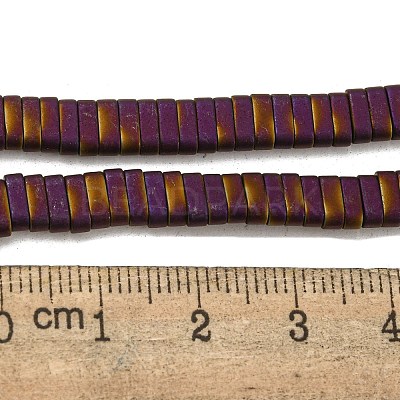 Electroplated Non-magnetic Synthetic Hematite Beads Strands G-C106-B01-06A-1