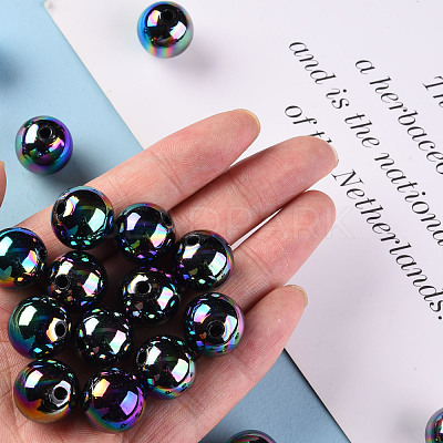 Opaque Acrylic Beads MACR-S370-D16mm-S002-1