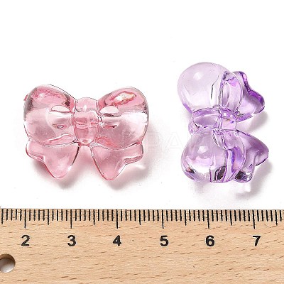 Transparent Acrylic Beads OACR-Z016-27-1