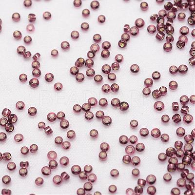 6/0 Transparent Glass Round Seed Beads SEED-J010-F6-57-1