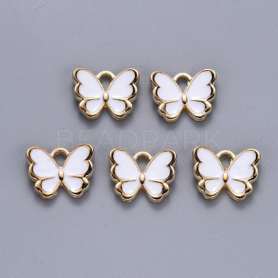 Alloy Enamel Charms X-ENAM-S121-070D-1