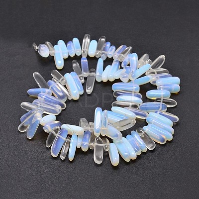 Opalite Chip Beads Strands X-G-E271-51-1