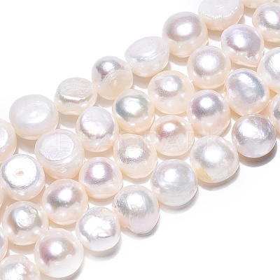 Natural Cultured Freshwater Pearl Beads Strands PEAR-N014-08E-01A-1