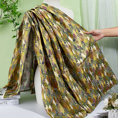 Japanese Style Cotton Fabric DIY-WH0504-889F-1