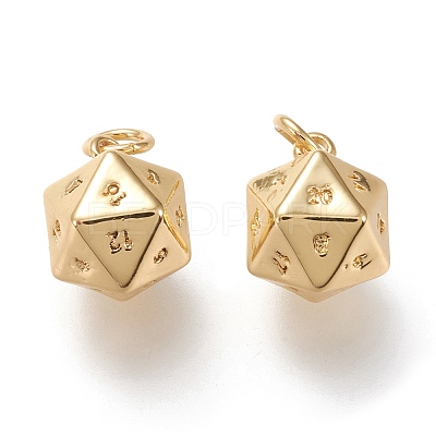 Brass Charms X-KK-F820-26G-1