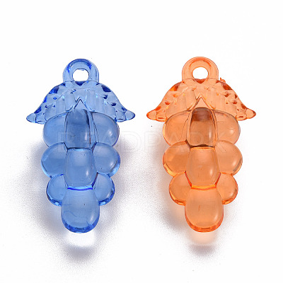 Autumn Theme Transparent Acrylic Beads TACR-S154-60B-1