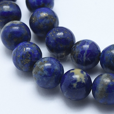 Natural Lapis Lazuli Beads Strands G-E483-17-5mm-1