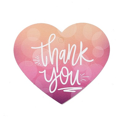Coated Paper Thank You Greeting Card DIY-C070-01A-1