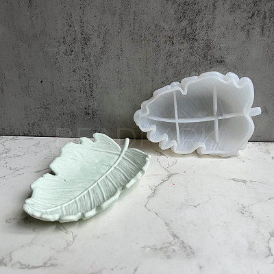 DIY Leaf Dish Tray Silicone Molds DIY-P070-G02-1