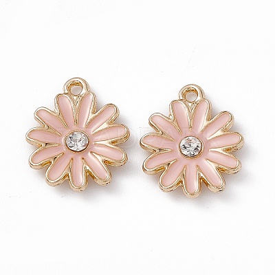 Alloy Rhinestone Pendants PALLOY-P287-01LG-1