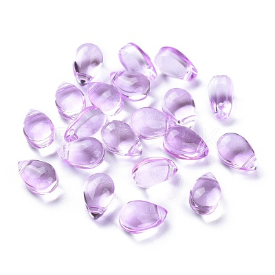Transparent Glass Beads X-GGLA-M004-05A-04-1