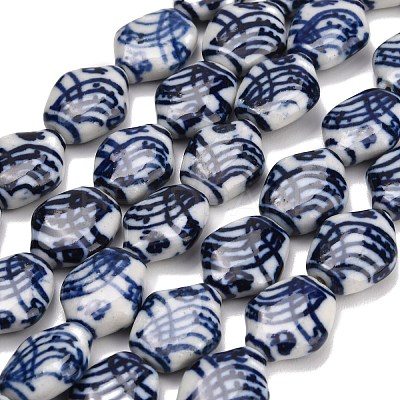 Handmade Porcelain Beads Strands PR-CBAB2F0-02-1