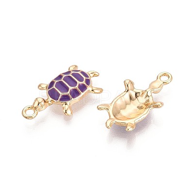 Alloy Enamel Pendants PALLOY-T092-26G-05-1