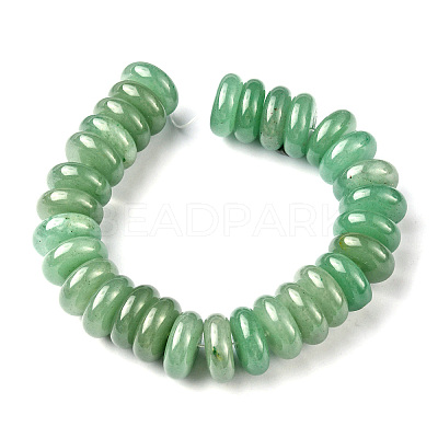 Natural Green Aventurine Beads Strands G-F743-01C-02-1