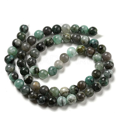 Synthetic Emerald Beads Strands G-A219-A02-02-1-1