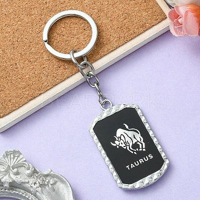 Alloy Enamel Keychain KEYC-YW00022-04-1