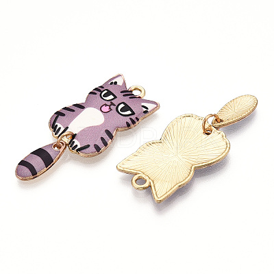 Alloy Enamel Pendants FIND-Q102-12D-1
